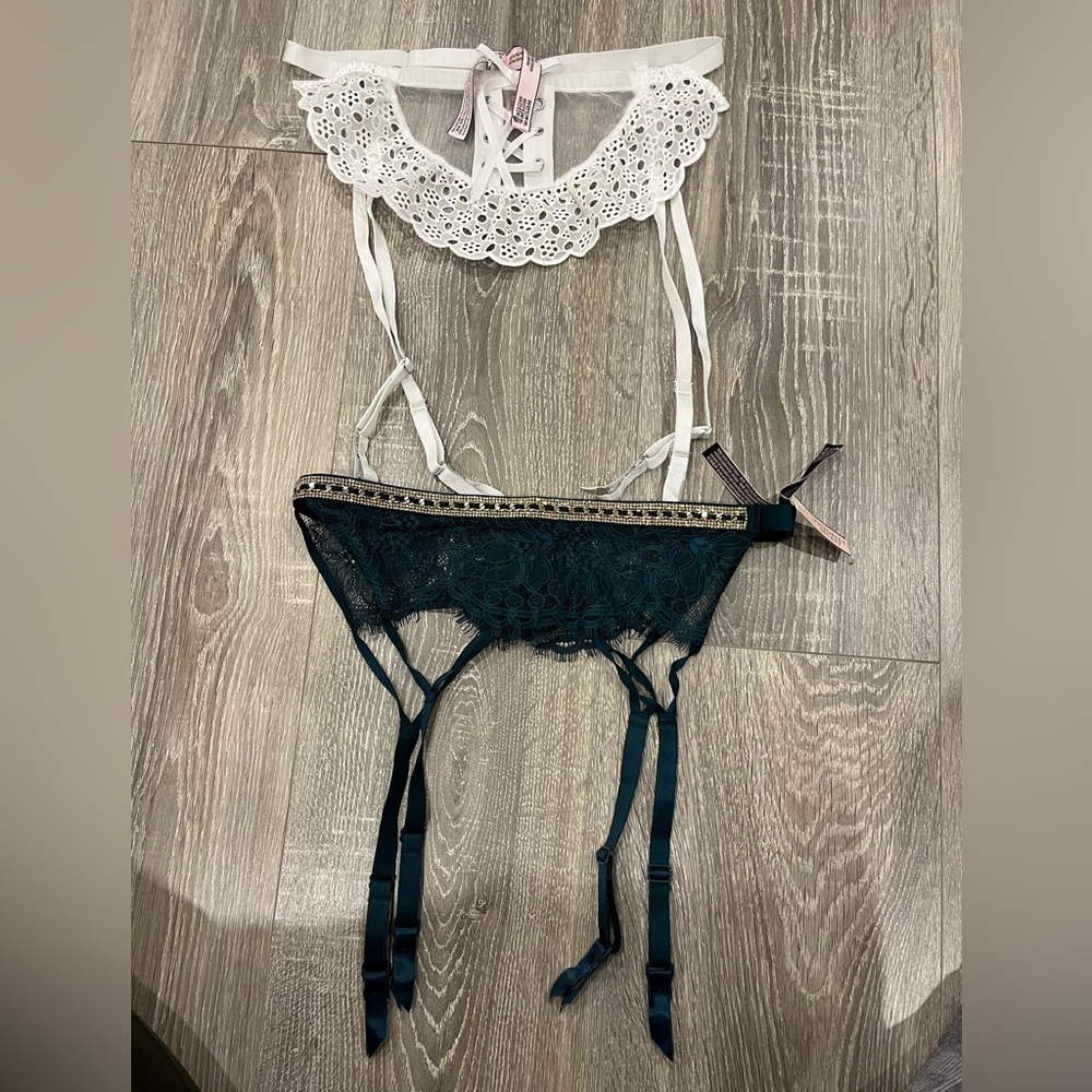 NWT VICTORIAs secret stay up garters